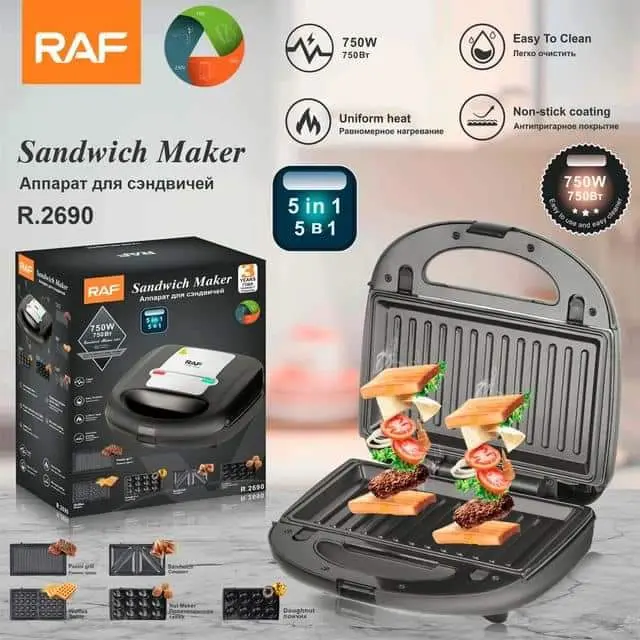 Sandwich maker 5 en 1