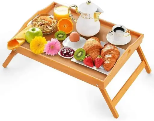 Table petit déjeuner pliable